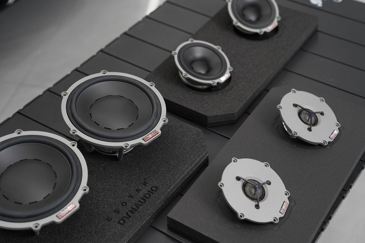 丹拿Esotar²三分频器材展示-Dynaudio顶级喇叭-义乌