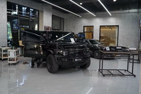 iCar V23音响改装升级-卓傲三分频+爱威DSP+DD低音-义乌无极WUJI汽车音响